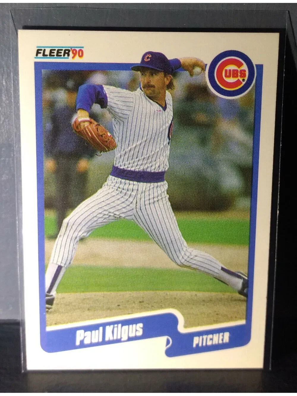 1990 Paul Kilgus Fleer Baseball Card #34
